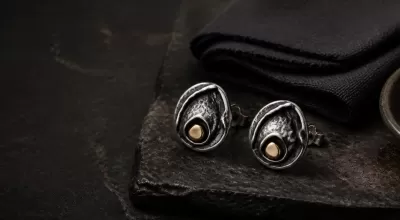 How to Clean Oxidized Silver Earrings Without Removing the Dark Finish