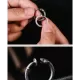 Rattlesnake Ear Cuff - 925 Sterling Silver & Black Zircon