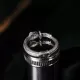 Rattlesnake Ear Cuff - 925 Sterling Silver & Black Zircon