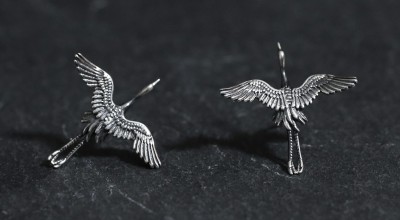 Crane Earrings Meaning: Chinese & Japanese Art Context