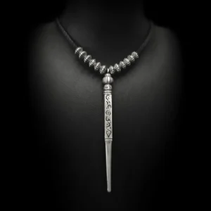 Amenadiel Necklace in 925 sterling silver front view