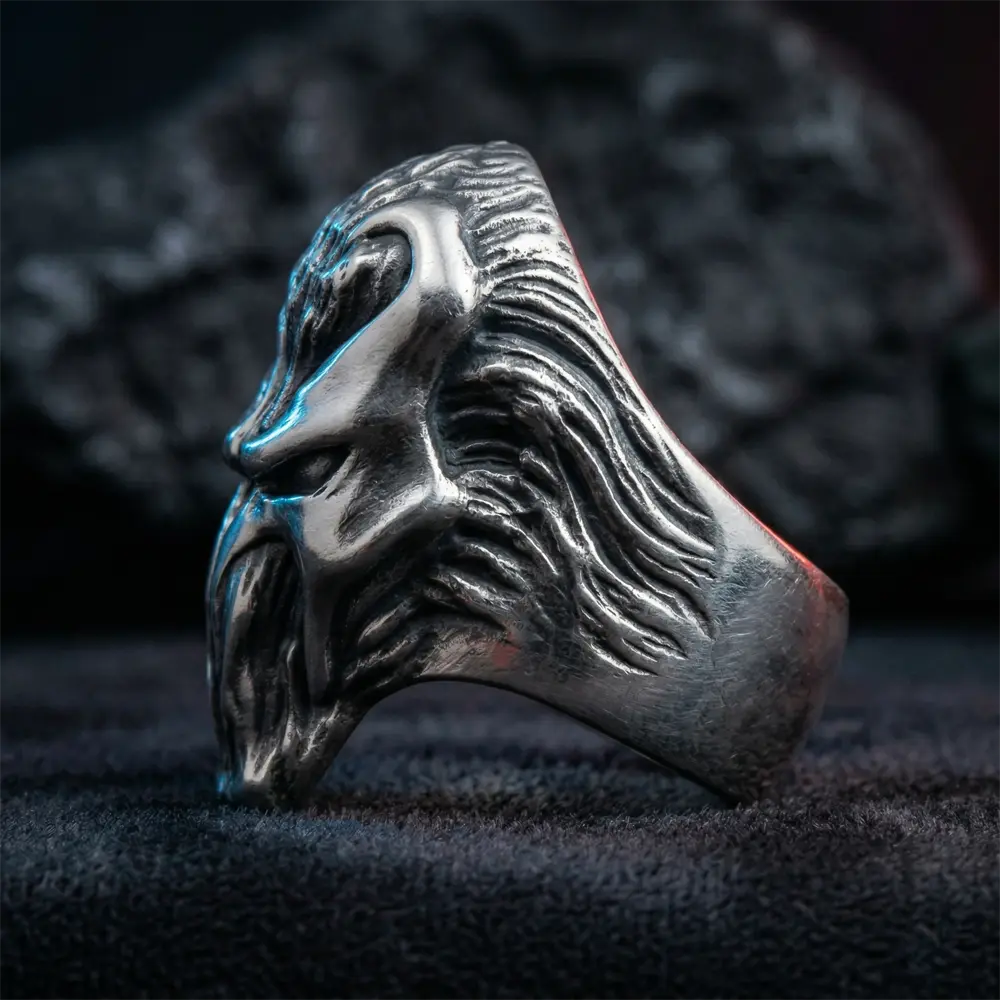 Spawn Ring in 925 Sterling Silver | MENSSKULL - 图片 2