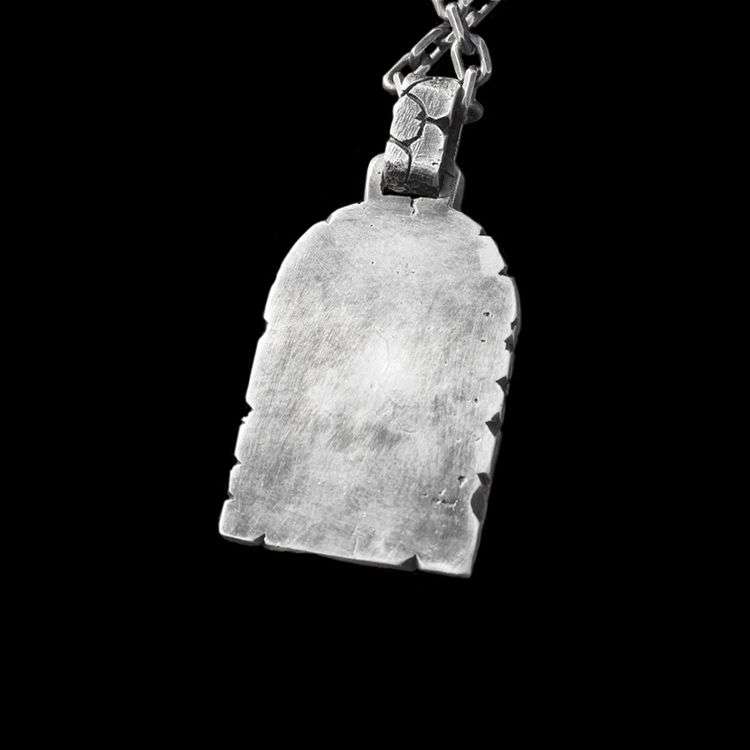 Middle Finger - 925 Silver Pendant Necklace for Men - 图片 4