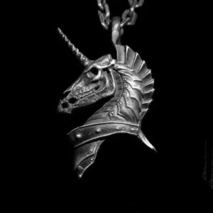 Unicorn Necklace – 925 Sterling Silver Magical Unicorn Pendant Necklace