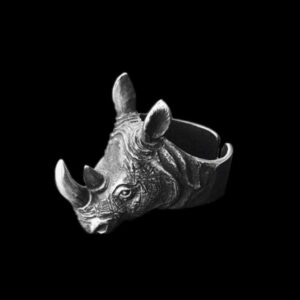 Rhino Ring - 925 Silver Ring for Men