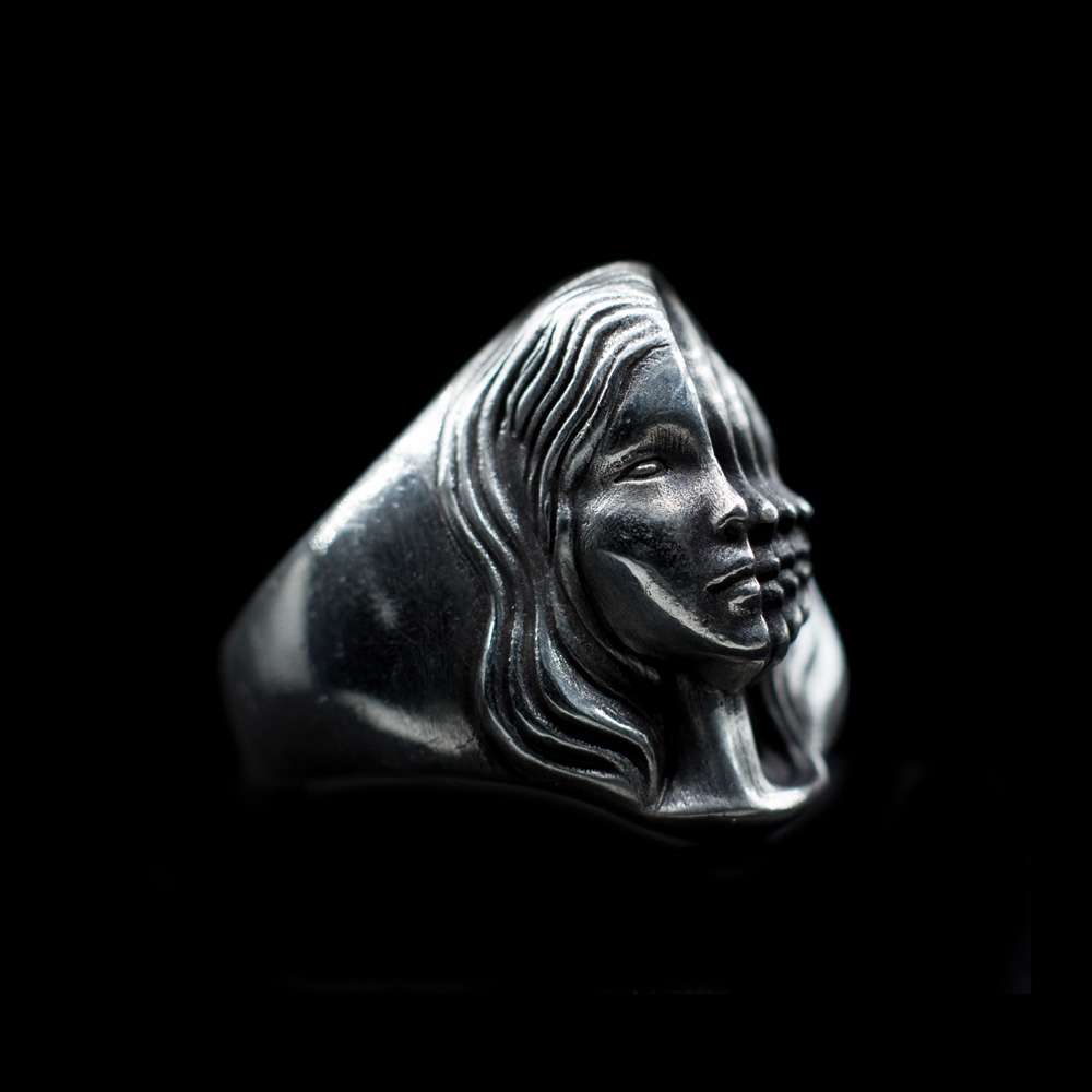 mood ring | The ring that can control mood 925 silver Control your emotions rings SSJ289 - 图片 3