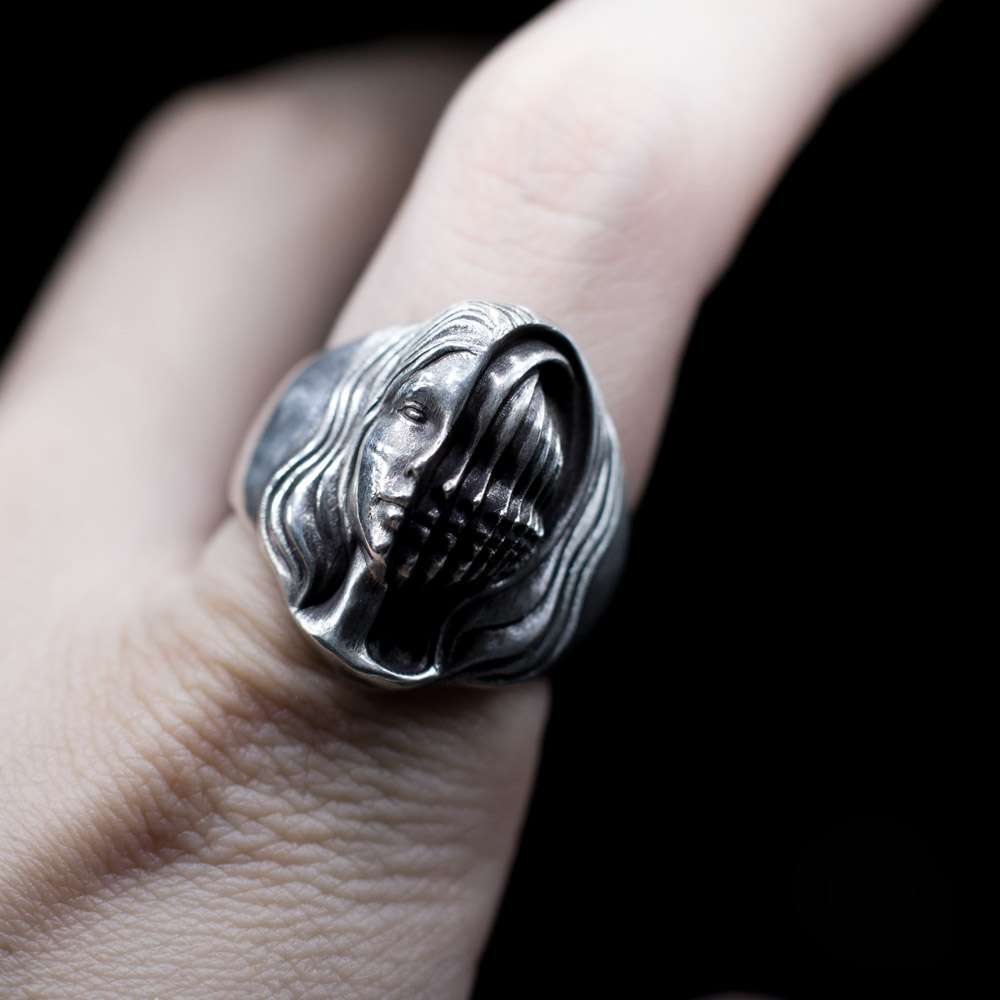 mood ring | The ring that can control mood 925 silver Control your emotions rings SSJ289 - 图片 4