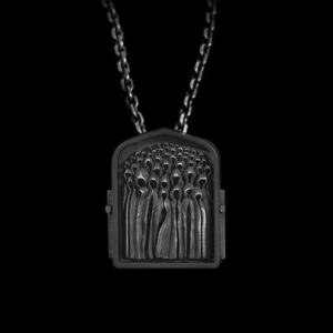 Sterling Silver Cross Pendant Necklace - Faith in a World of Nothingness