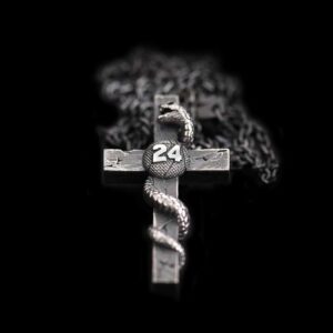 Black Mamba Cross Pendant