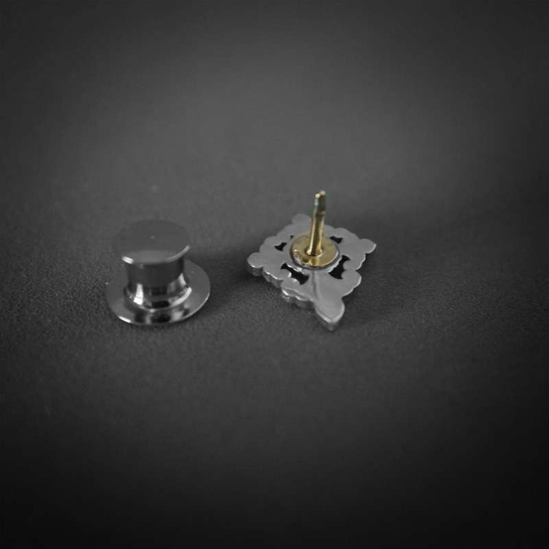Lucky Flower Brooch - 925 Silver Floral Collar Pin - 图片 3