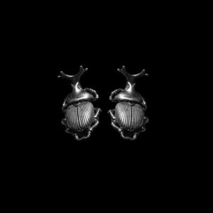 Lady Beetle Earrings – 925 Sterling Silver Lucky Ladybug Stud Earrings