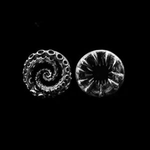 Shoggoth Ear Tunnels – Stainless Steel Ear Plugs & Stretching Tunnels for Stretched Ears