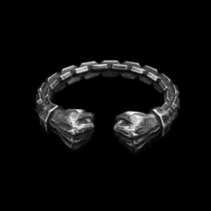 Power Fist Bracelet - Handmade 999 Silver Fist Bracelet