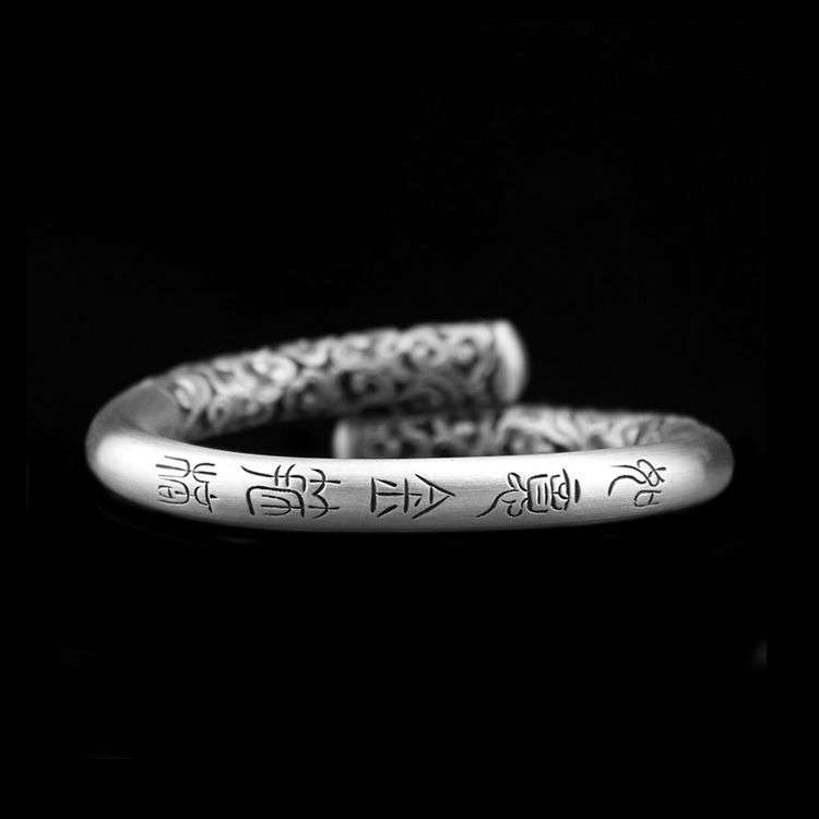 Golden Cudgel Bracelet Great Sage Equalling Heaven 999 Silver Bracelets - 图片 3