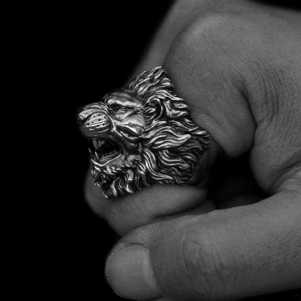 Simba Lion Ring | Enchanting Lion Ring a Sterling Silver Treasures - 图片 7