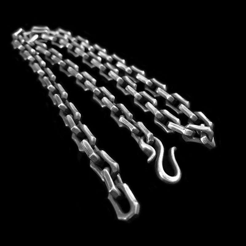 Edges Corners Unlock Your Manhood - 925 Silver Necklace for Men - 图片 3